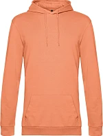 B&C #Hoodie Pánska mikina s kapucňou 01.U03W melónovo oranžová