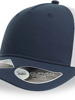 5 panelová Trucker kšiltovka navy/white model 22479736 - Atlantis Headwear