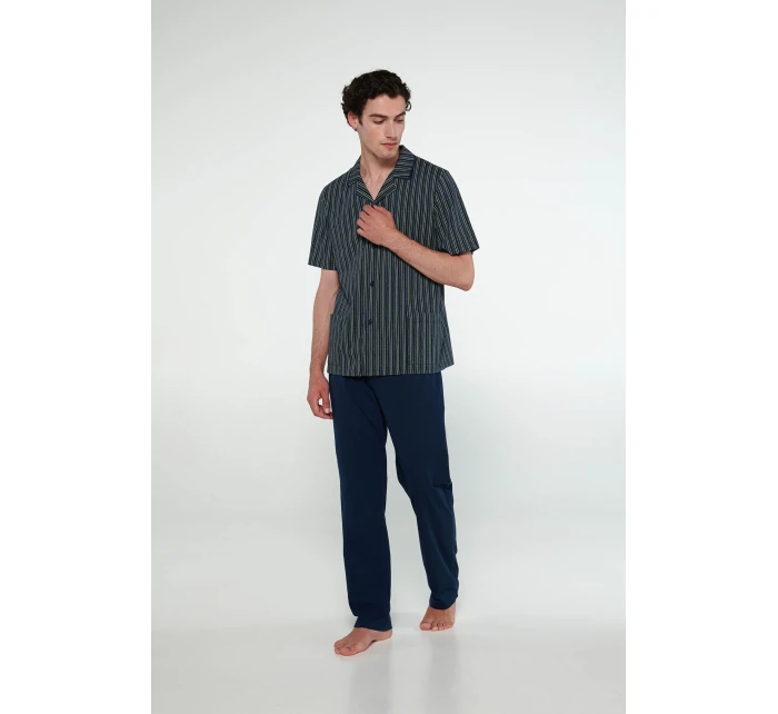 Pyžamo s dlouhými kalhotami model 19698547 - Vamp