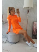 Off White šaty neon orange Off White šaty neon orange