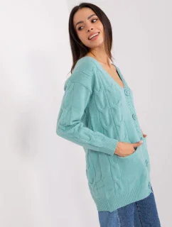 Sweter AT SW model 18909375 mietowy - FPrice