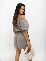 Kombinezon MO KO model 22280093 ciemny bezowy - FPrice Kombinezon MO KO model 22280093 ciemny bezowy - FPrice