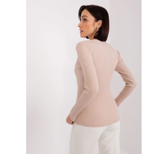 Bluzka RV BZ model 19040832 beżowy - FPrice