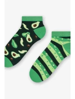 034 KRÁTKE DÁMSKE ASYMETRICKÉ PONOŽKY