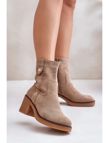 Topánky na podpätku model 201168 Step in style Topánky na podpätku model 201168 Step in style