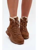 Snehové topánky model 218749 Krok vo veľkom štýle Snehové topánky model 218749 Krok vo veľkom štýle