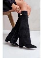 Topánky na podpätku model 223003 Krok vo veľkom štýle