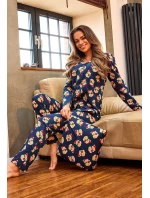 Cornette pyžamo 482/459 Teddy 5 dĺžka/r Vianoce S-2XL dámske nezapnuté