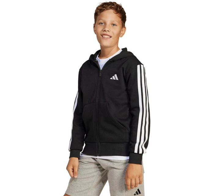 Dětská mikina Essentials FullZip černobílá model 21720560 - ADIDAS