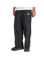 Pánske nohavice adidas Essential Small Logo Woven Open Hem, čierne, JM1778