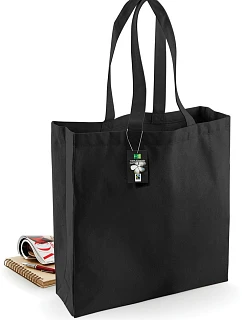 W Fairtrade klasická bavlněná nákupní taška 50.0 black model 22518548 - Westford Mill