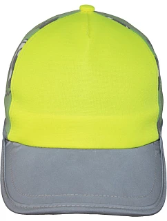 Dětská 5 panelová kšiltovka hi vis model 22451821 - Korntex