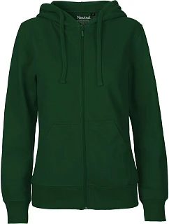 O Dámská mikina s kapucí z bio bavlny bottle green model 22506052 - Neutral