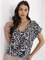 Blúzka D73771M11171B tmavomodrá Blúzka D73771M11171B tmavomodrá