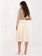 Sukňa DHJ SD A1997.76 svetlo béžová Sukňa DHJ SD A1997.76 svetlo béžová
