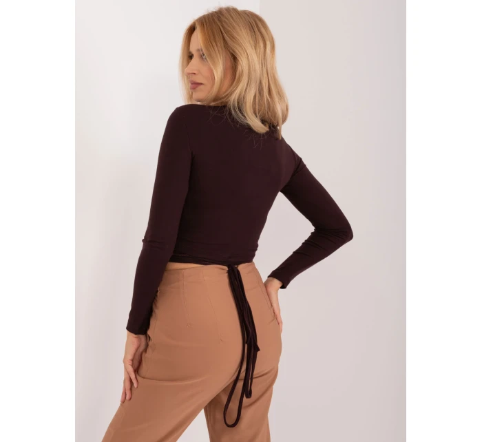 Blúzka EM BZ 782.95 tmavohnedá Blúzka EM BZ 782.95 tmavohnedá
