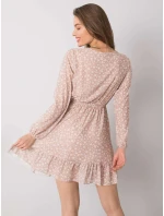 Šaty TW SK BI model 15151241 béžová - FPrice Šaty TW SK BI model 15151241 béžová - FPrice