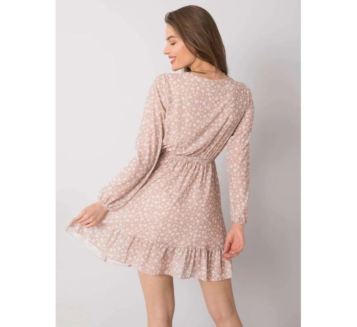 Šaty TW SK BI model 15151241 béžová - FPrice Šaty TW SK BI model 15151241 béžová - FPrice