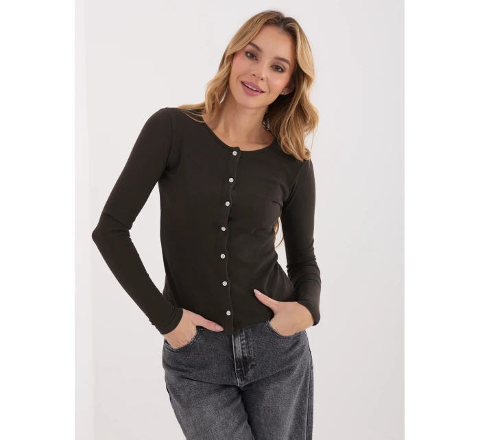 Blúzka WT BZ A1148.82 tmavohnedá Blúzka WT BZ A1148.82 tmavohnedá