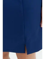 Šaty s prošíváním tmavě modré model 20589696 - Moe Šaty s prošíváním tmavě modré model 20589696 - Moe