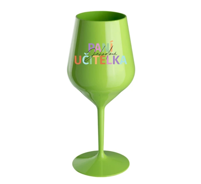 Personalizovaná nerozbitná sklenice pro paní učitelku/pana učitele