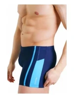 Pánske plavky BD 364 Tmavomodrá s modrou - Sesto Senso