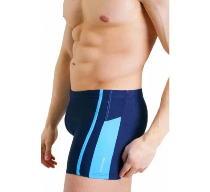 Pánske plavky BD 364 Tmavomodrá s modrou - Sesto Senso