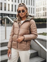 Dámská oboustranná péřová bunda VICTORIA zlatá Dstreet model 21969979 - FashionStreet