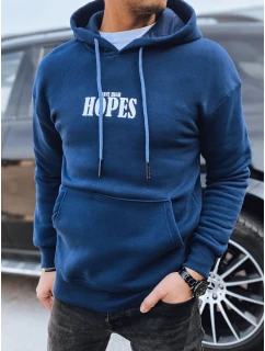 Pánská mikina s potiskem tmavě modrá Dstreet model 21975433 - FashionStreet