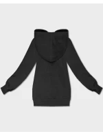 Voľná klokanka s kapucňou v grafitovej farbe s kapucňou S'West (B-11#) Voľná klokanka s kapucňou v grafitovej farbe s kapucňou S'West (B-11#)
