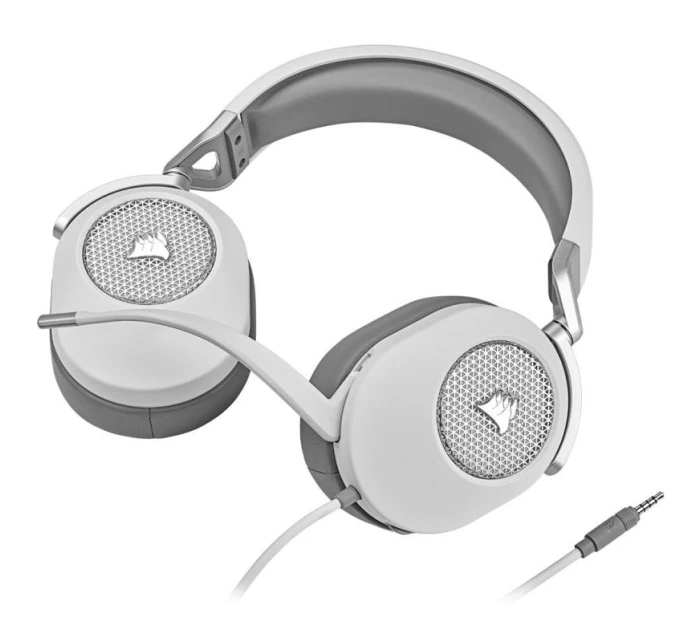 Corsair HS65 SURROUND Headset Wired Handheld Gaming White