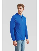 Premium Polo LSL Piqué polo s dlouhým rukávem model 22456839 deep navy - Fruit of the Loom
