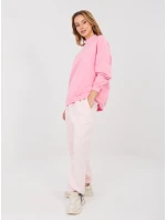 Tepláky CLM DR 1943.86 svetlo ružová