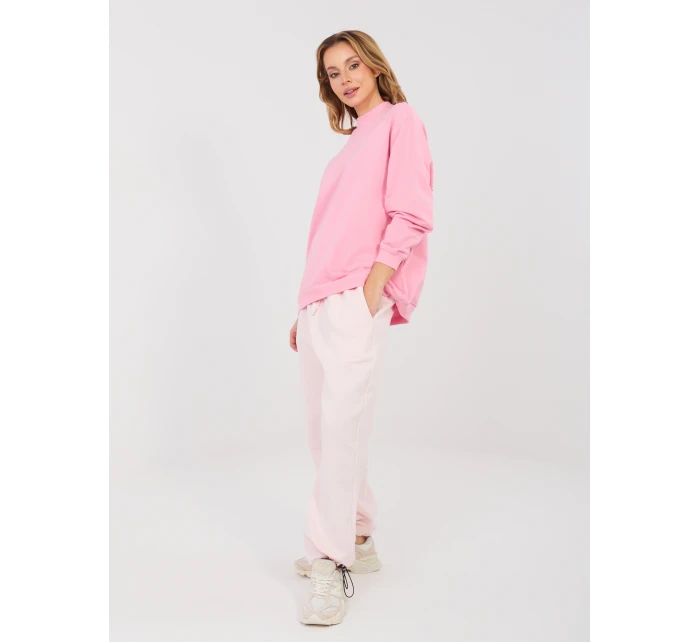 Tepláky CLM DR 1943.86 svetlo ružová