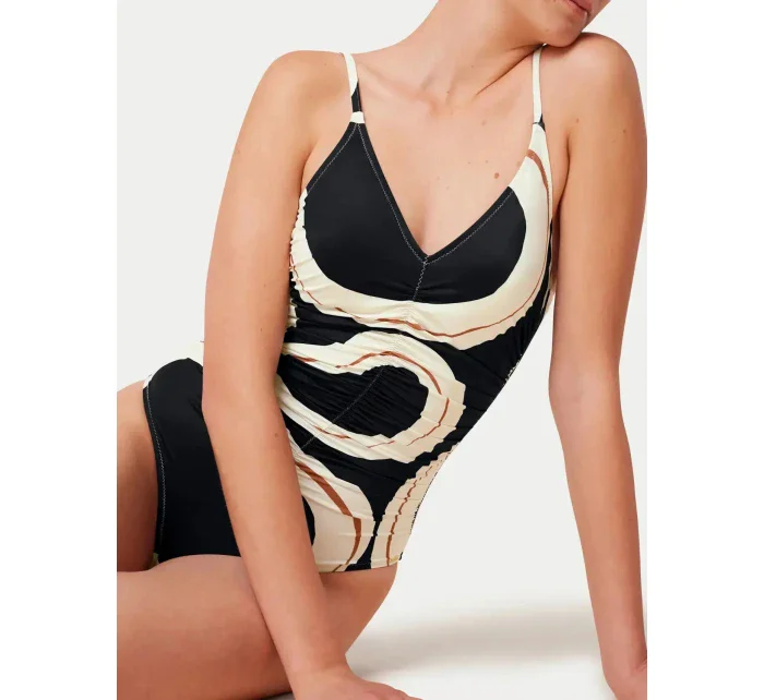 Dámske jednodielne plavky Summer Allure OP 01 black - Triumph
