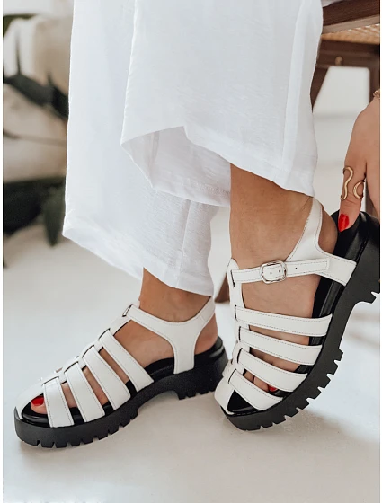 Dámské sandály  bílé  model 22285698 - FashionStreet