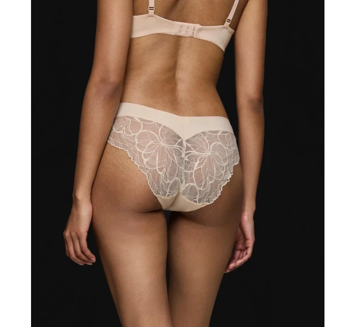 Dámske body Make-Up Illusion Lace Highleg Tai - BROWN - svetlohnedá 00NZ - TRIUMPH