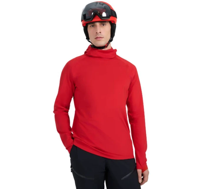 Pánská termální mikina tmavě červená WAW25UBRU pánské model 21756719 - 4F Pánská termální mikina tmavě červená WAW25UBRU pánské model 21756719 - 4F