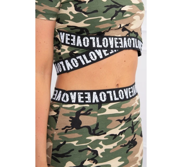 Souprava halenky se sukní model 18744661 - K-Fashion Souprava halenky se sukní model 18744661 - K-Fashion