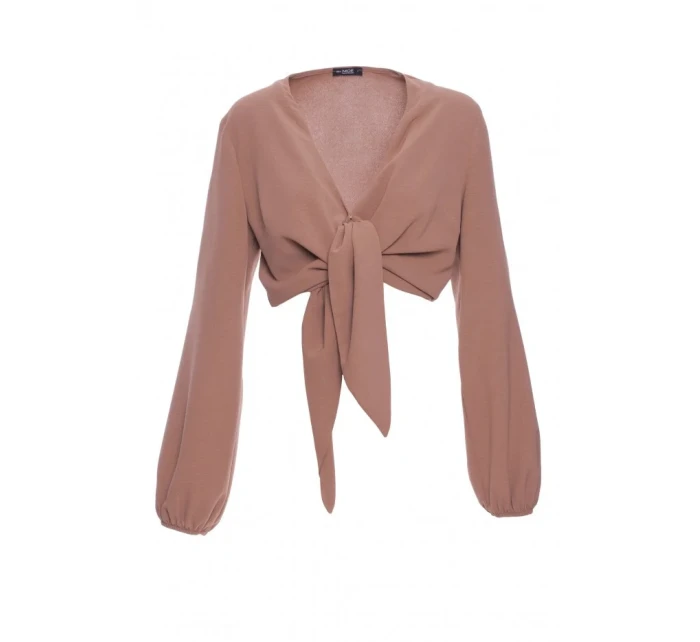 Krátký top s vázáním model 21136149 - Moe