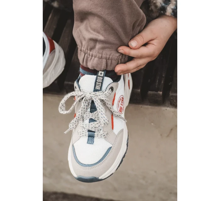 Dětská sportovní obuv Memory Foam System Big Star JJ374269 Bíle