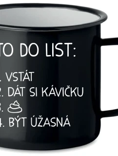 Zoznam úloh: BE AMAZING - čierna plechovka 350 ml