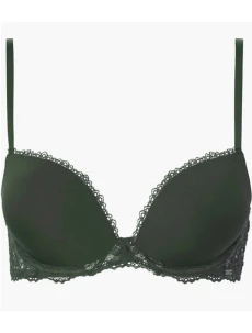 Dámska podprsenka QF6394E 0SR khaki Calvin Klein