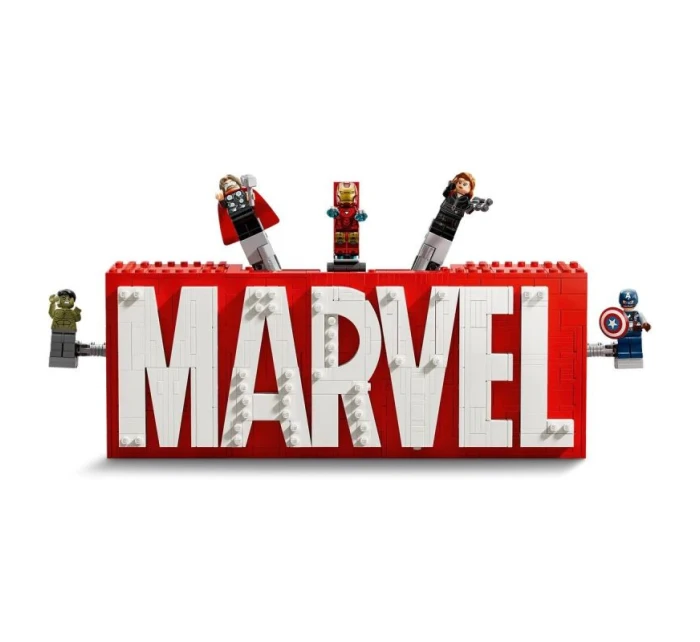LEGO MARVEL SUPER HEROES 76313 Logo MARVEL s minifigúrkami