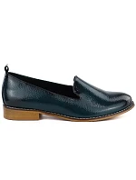 Dámske lakované topánky lords navy blue Potocki 19337