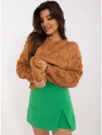 Jumper AT SW 2361.61 svetlohnedý Jumper AT SW 2361.61 svetlohnedý