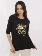 Bluzka CLM BZ model 21094612 czarny - FPrice Bluzka CLM BZ model 21094612 czarny - FPrice