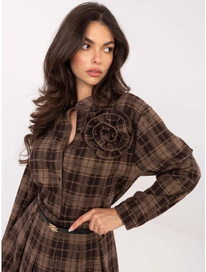 Koszula IT KS model 21465927 brązowy - FPrice