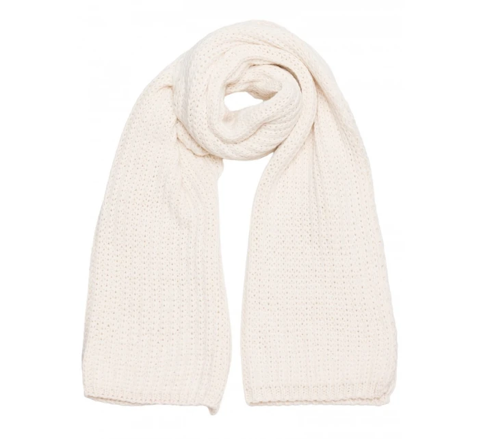 model 21417254 Žebrovaná šála ecru - Moe