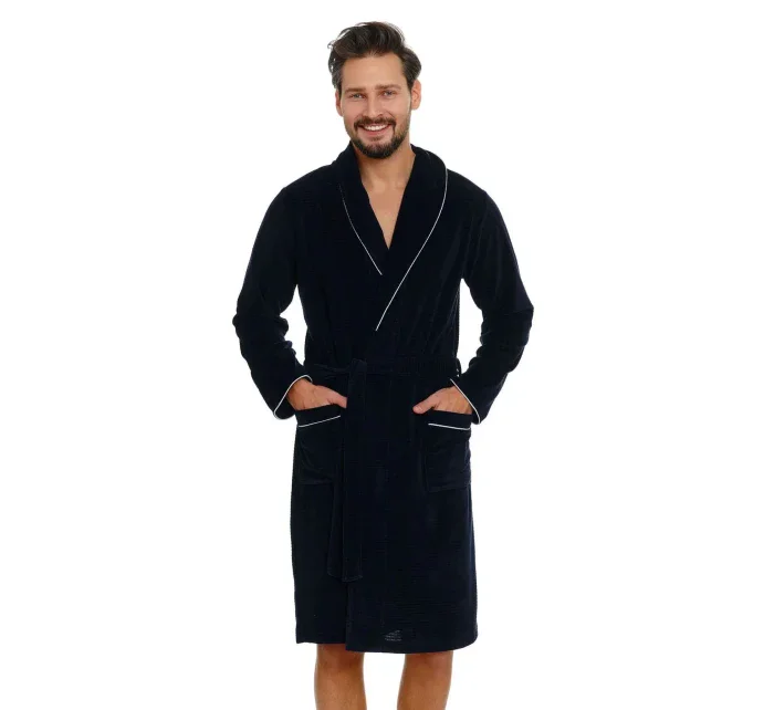 Pánský župan model 20990738 dark blue plus - Doctornap